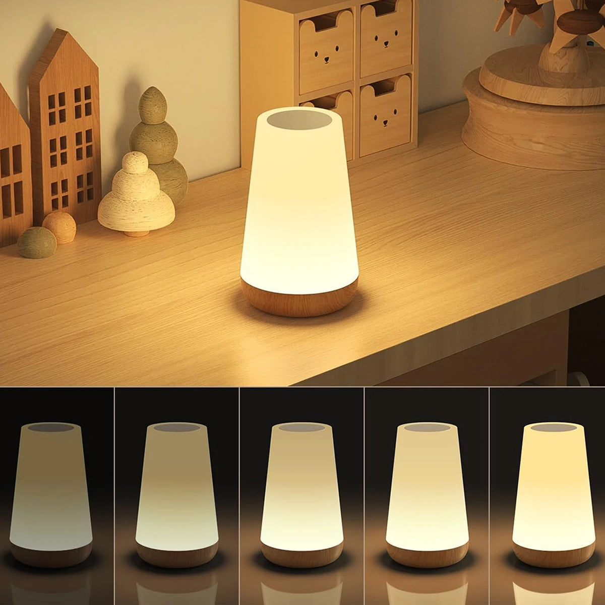 AuraGlow Touch Lamp