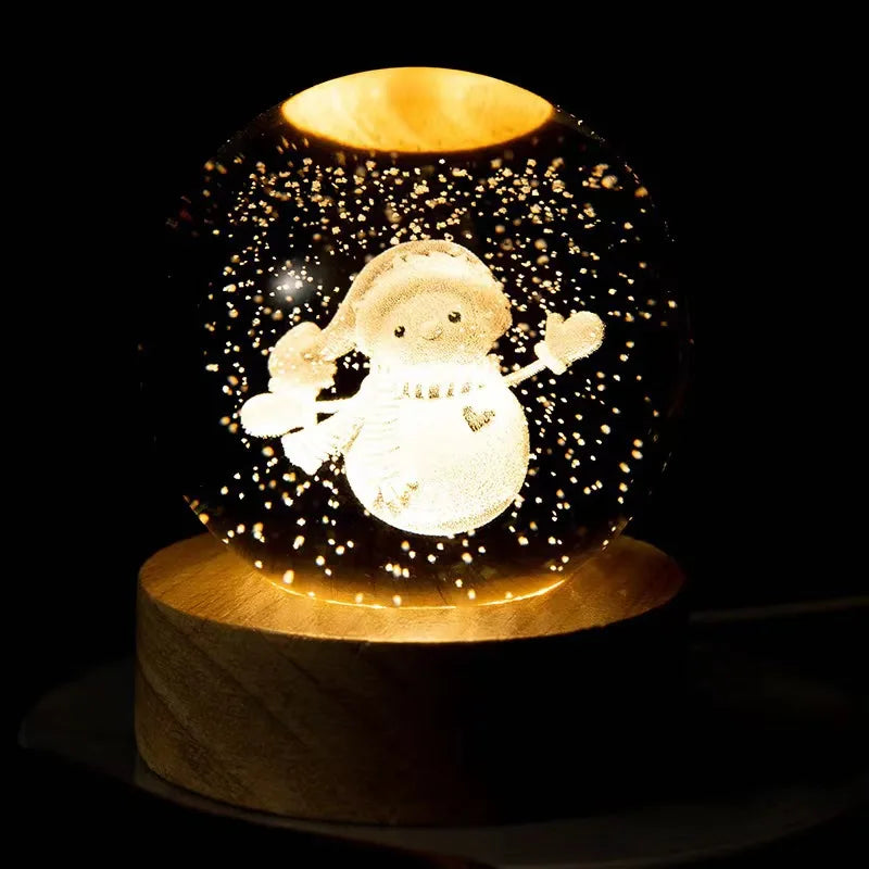 Mini Galaxy Crystal Night Light