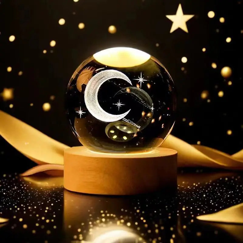 Mini Galaxy Crystal Night Light